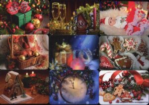 Серия календарей «В ожидании Нового года» 20 штук 2016 год