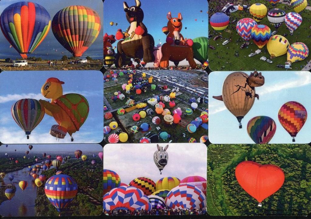 Серия календарей «Парад воздушных шаров» 22 штуки 2019 год