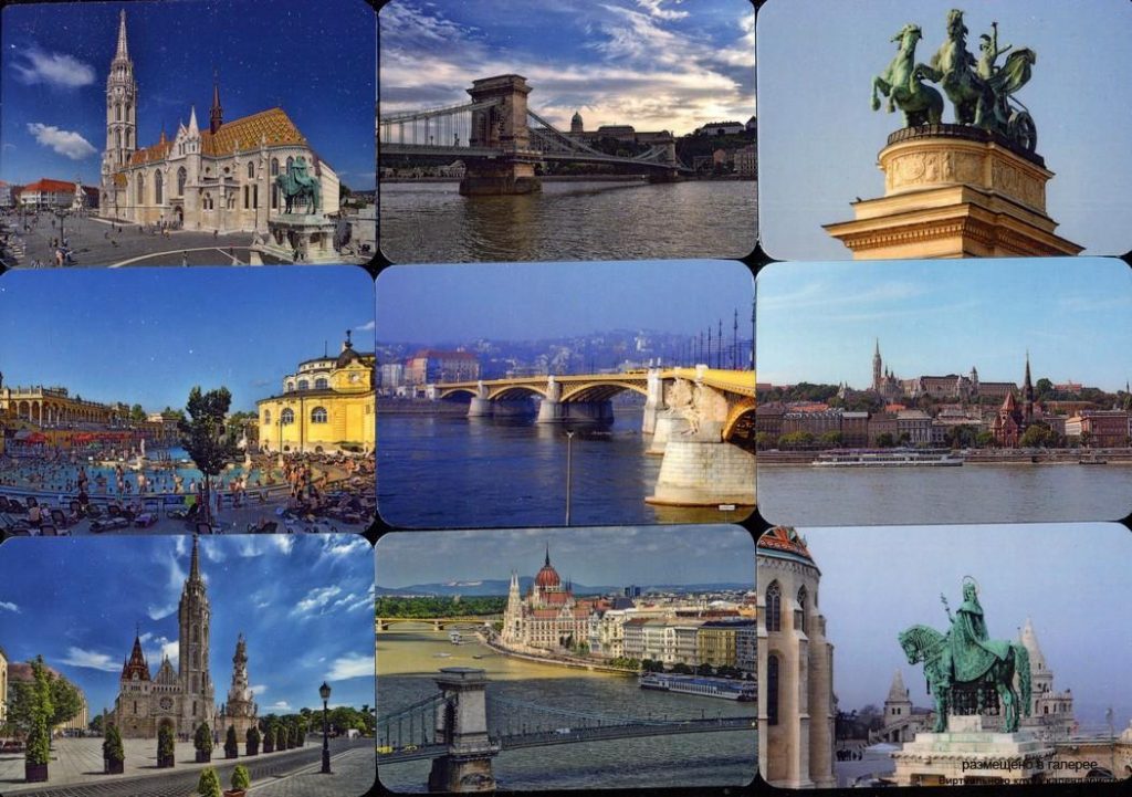Серия календарей «Будапешт столица Венгрии» 20 штук 2019 год