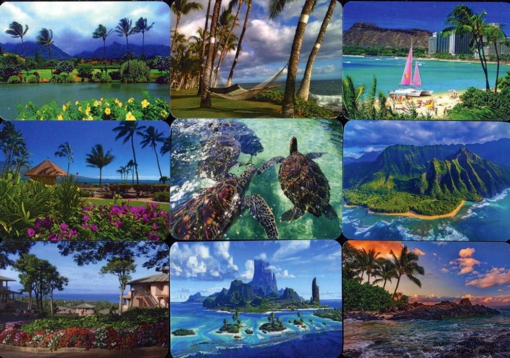 Серия календарей «Остров Мауи» 20 штук 2020 год