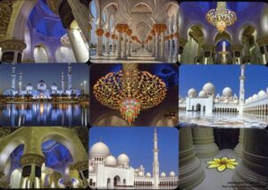 Серия календарей «Мечеть Абу-Даби» 20 штук 2020 год