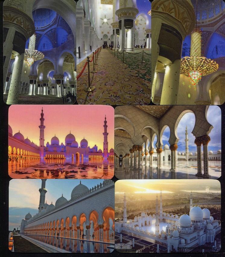 Серия календарей «Мечеть Абу-Даби» 20 штук 2020 год