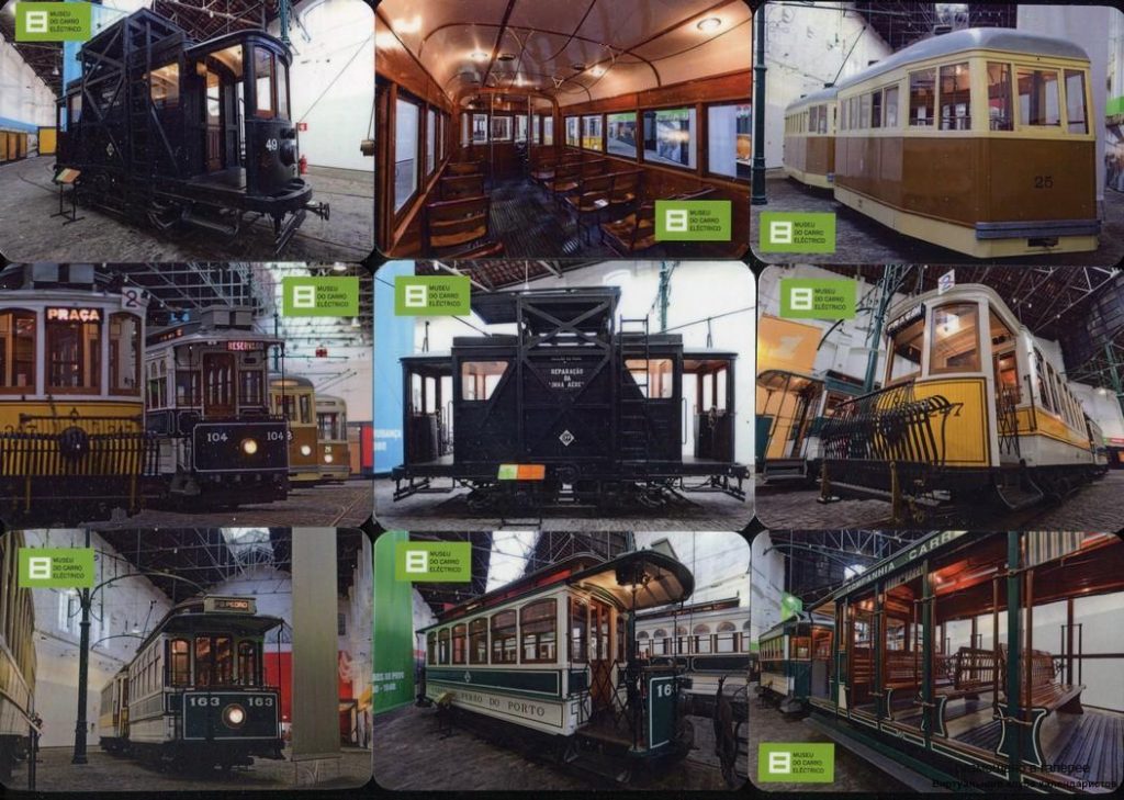 Серия календарей «Музей трамваев в Португалии» 22 штуки 2020 год