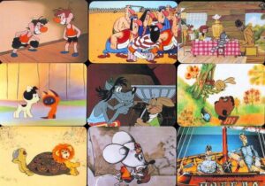 Серия календарей «Советские мультфильмы» 12 штук 2012 год
