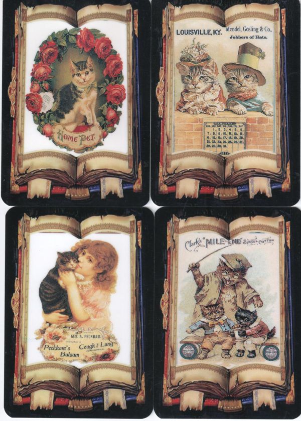 Серия календарей "Кошки на старинных открытках" 12 штук 2011 год