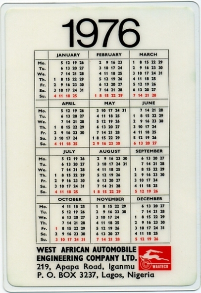календарь автоэкспорт ватеко